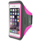 Mobiparts Comfort iPhone SE 2020 sportband Neon Roze