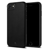 Spigen Ciel Leather iPhone SE 2022 / 2020 hoesje Zwart