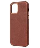 Decoded Leather Backcover iPhone 12 Pro / 12 hoesje Bruin