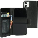 Mobiparts Excellent Wallet iPhone 12 mini hoesje Zwart