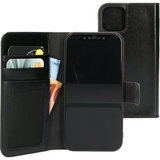 Mobiparts Excellent Wallet iPhone 12 Pro / iPhone 12 hoesje Zwart