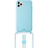 LAUT Pastels Necklace iPhone 12 Pro / iPhone 12 hoesje Blauw
