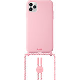 LAUT Pastels Necklace iPhone 12 Pro / iPhone 12 hoesje Roze