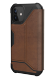 UAG Metropolis iPhone 12 mini hoesje Leather Bruin