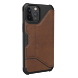 UAG Metropolis Leather iPhone 12 Pro Max hoesje Bruin