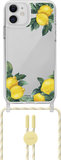LAUT Crystal Pop Necklace iPhone 12 mini hoesje Citron