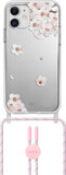 LAUT Crystal Pop Necklace iPhone 12 mini hoesje Sakura