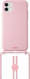 LAUT Pastels Necklace iPhone 12 mini hoesje Roze