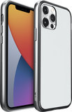 LAUT Exoframe iPhone 12 Pro Max hoesje Zilver