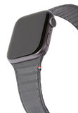 Decoded Magnetic Traction Apple Watch 44 mm bandje Grijs