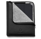 Woolnut Leather Folio iPad Pro 12,9 inch hoesje Zwart