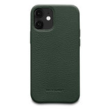 Woolnut Leather case iPhone 12 mini hoesje Groen