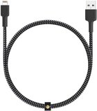 Aukey braided USB-A naar Lighting kabel 1,2 meter