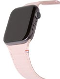 Decoded Traction Leather Apple Watch 41 / 40 mm bandje Roze