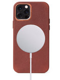 Decoded Leather MagSafe backcover iPhone 12 Pro Max hoesje Bruin