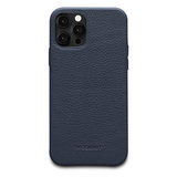 Woolnut Leather case iPhone 12 Pro / iPhone 12 hoesje Blauw