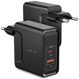 Spigen PowerArc ArcStation 30 watt USB-C oplader Zwart