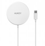 Aukey Aircore MagSafe USB-C oplader Wit