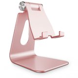 TechProtection AluStand iPhone standaard Roze
