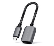 Satechi USB-C naar USB-A 3.0 adapter Grijs