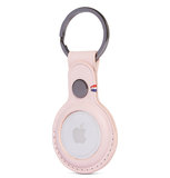 Decoded Leather KeyChain AirTag hoesje Roze