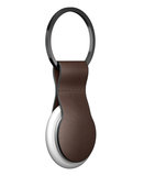 Nomad Leather Loop AirTag sleutelhanger Bruin