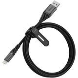 Otterbox Premium Lightning naar USB-A kabel 1 meter Zwart