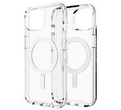 Gear4 Crystal Palace MagSafe iPhone 13 mini hoesje Transparant