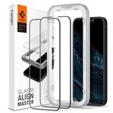 Spigen Edge to Edge Align iPhone 13 Pro Max glazen screenprotector 2 pack