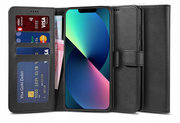 Tech Protection iPhone 13 wallet hoesje Zwart