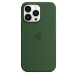 Apple MagSafe siliconen iPhone 13 Pro hoesje Groen