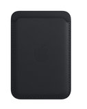 Apple leren MagSafe Wallet hoesje Zwart