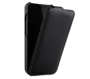 Melkco Leather Jacka iPhone 13 mini hoesje Zwart LC