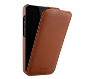 Melkco Leather Jacka iPhone 13 mini hoesje Bruin