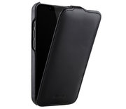 Melkco Leather Jacka iPhone 13 Pro Max hoesje Zwart