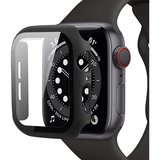 Glaasie Full Body Apple Watch 41 mm screenprotector Zwart
