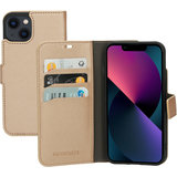 Mobiparts Saffiano Wallet iPhone 13 hoesje Koper
