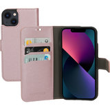 Mobiparts Saffiano Wallet iPhone 13 mini hoesje Roze