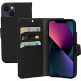 Mobiparts Saffiano Wallet iPhone 13 mini hoesje Zwart