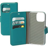 Mobiparts Saffiano Wallet iPhone 13 Pro hoesje Groen