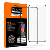Spigen Full Cover iPhone 11 Pro /  X Glass 2 pack screenprotector