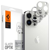 Spigen Optik Camera iPhone 13 Pro / iPhone 13 Pro Max beschermer Zilver