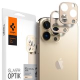 Spigen Optik Camera iPhone 13 Pro / iPhone 13 Pro Max beschermer Goud