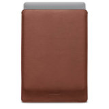Woolnut Leather MacBook Pro 16 inch M1 sleeve Bruin