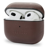 Decoded Leather leren AirPods 3 hoesje Bruin