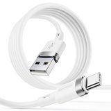 JoyRoom Flex Lightning naar USB-A kabel 1,2 meter Wit