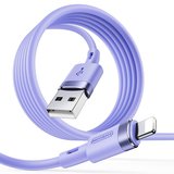 JoyRoom Flex Lightning naar USB-A kabel 1,2 meter Paars