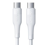 JoyRoom Flow USB-C naar USB-C kabel 1,2 meter Wit
