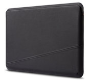 Decoded Leather Frame MacBook Pro 14 inch sleeve Zwart