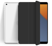 hoesie iPad 2021 / 2020 10,2 inch hoesje zwart / doorzichtig